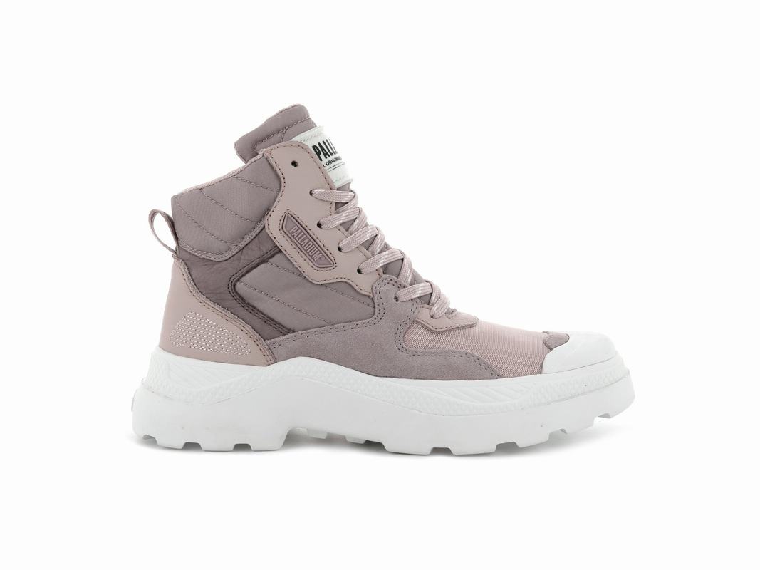 Zapatos Palladium Pallakix 90 Tx Altas Mujer - Rosas ||MGIY-51307||